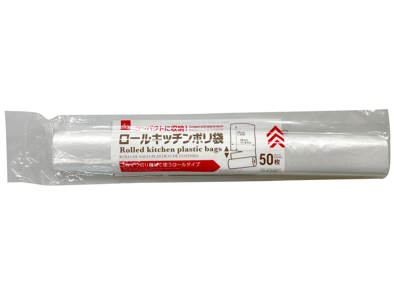 ロールキッチンポリ袋（５０枚）３８ｃｍ×３０ｃｍ