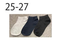 真空パックショート丈ソックス（３足）２５ｃｍ―２７ｃｍ