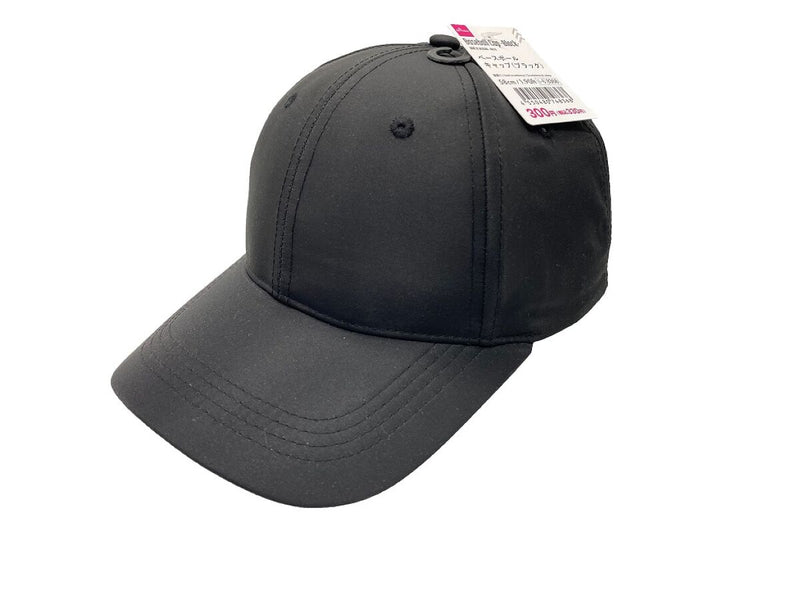 ベースボールキャップ（ブラック）