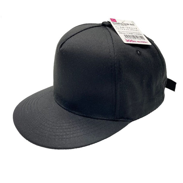 BoTT × PAMブラックベースボールキャップ M ベースボールキャップ（ツバフラット、ブラック） -100均 通販