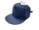 ベースボールキャップ（ツバフラット、ネイビー）