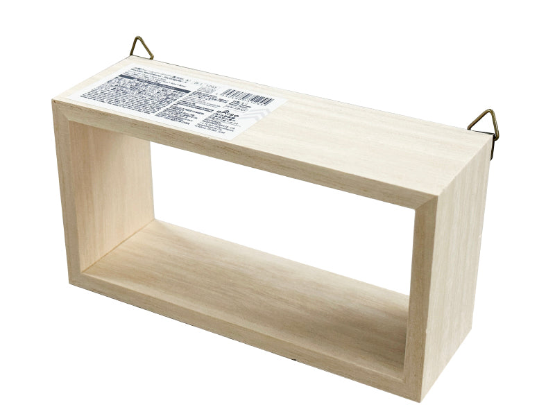 木製ウォールインテリア（長方形、Ａ）