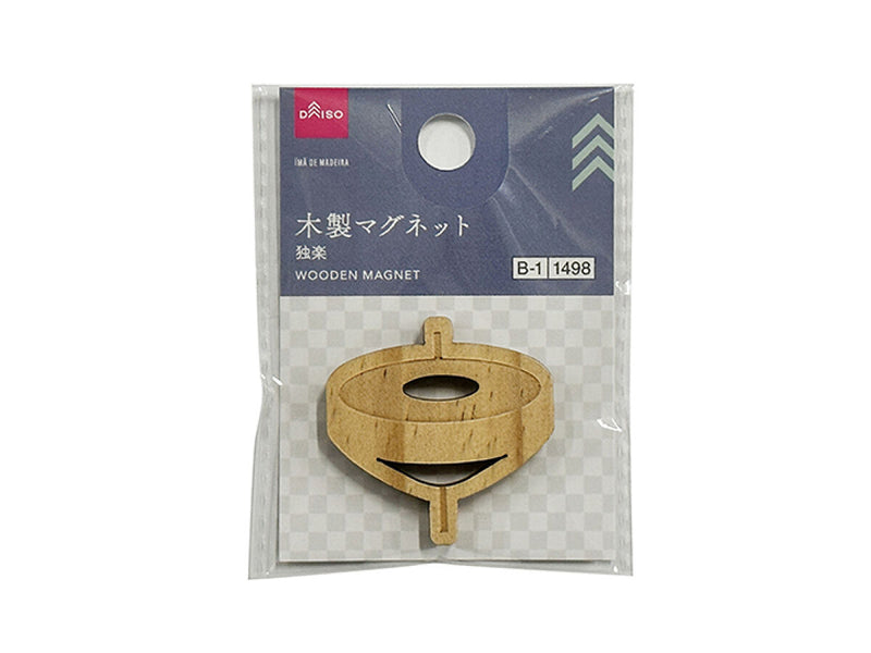 木製マグネット（独楽）