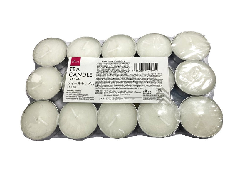 ティーキャンドル（１５個）なし