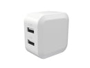 ＵＳＢ充電器（ホワイト）２．４Ａ＋１．０Ａ