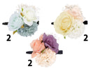フラワーヘアクリップ（かすみ草ミックス）