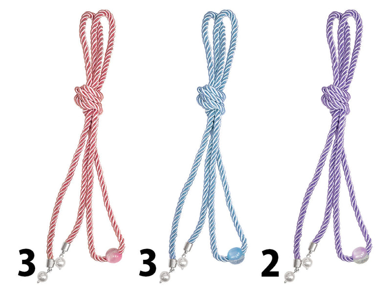 帯紐（和玉、桃、青、紫）