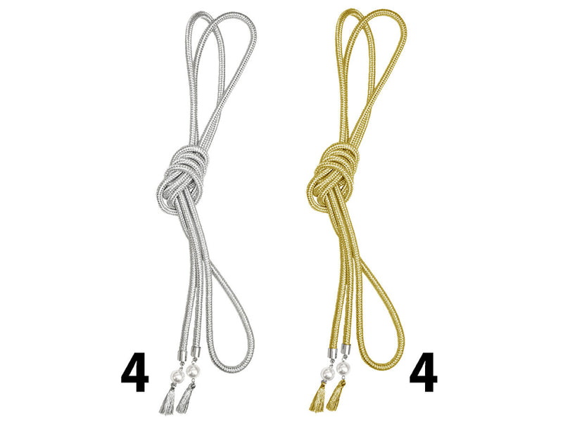 帯紐（メタリック＆フリンジ）