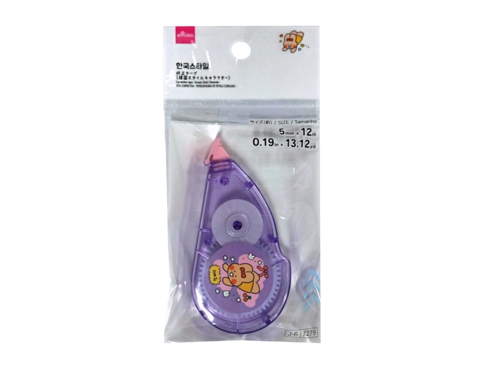 修正テープ（韓国スタイルキャラクター）5mm×12m -100均 通販