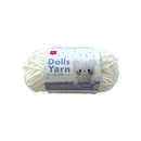 毛糸（ドールズヤーン、ホワイト）３０ｇ