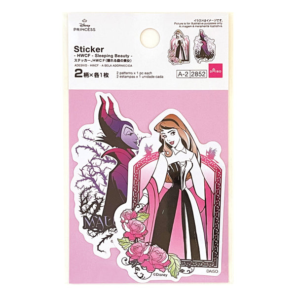 ステッカー、2枚、HWCF（眠れる森の美女）なし -100均 通販
