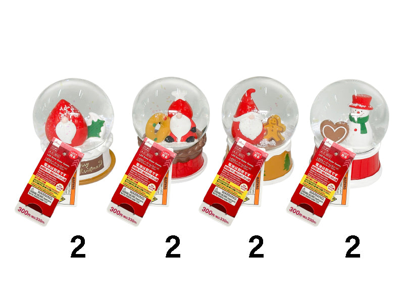 ＬＥＤスノードーム（スイーツ）