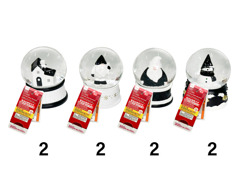 ＬＥＤスノードーム（モノトーン）