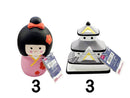 インテリア置物（こけし、お城）