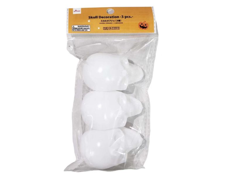 スカルオブジェ（３個）なし