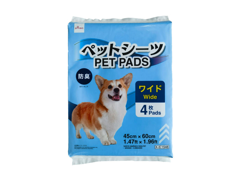 ペットシーツ（防臭、ワイド、４枚）
