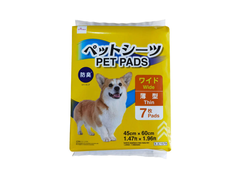 薄型ペットシーツ（防臭、ワイド、７枚）