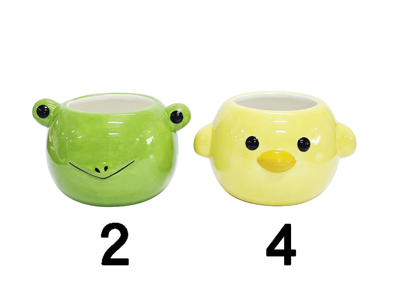 アニマル植木鉢（ヒヨコ、カエル）４号
