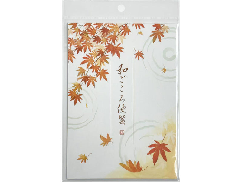便箋（もみじ、１２枚）