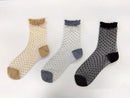 シースルーソックス（レギュラー丈、ピンドット）