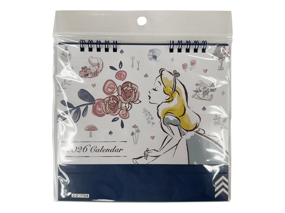 卓上カレンダー（ふしぎの国のアリス）なし -100均 通販 ダイソー