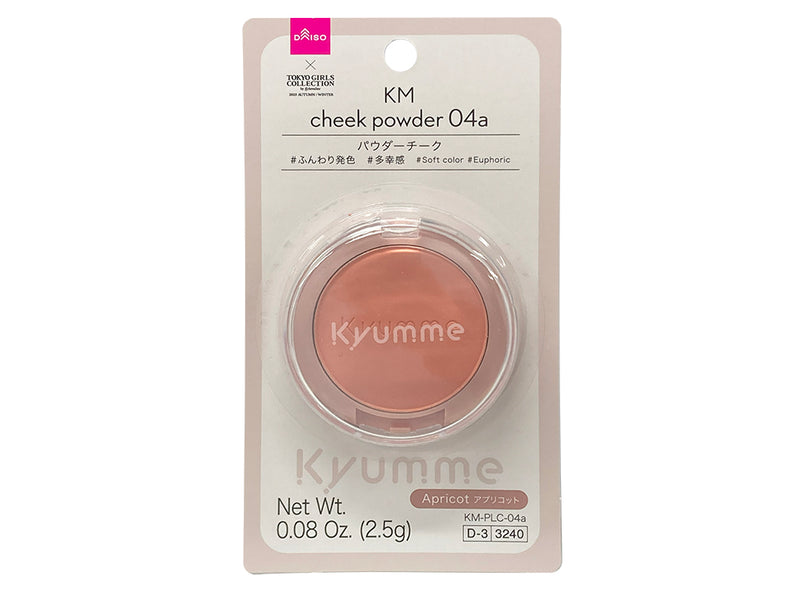 ＫＭ パウダーチーク ０４ａアプリコット×２．５ｇ×１個入