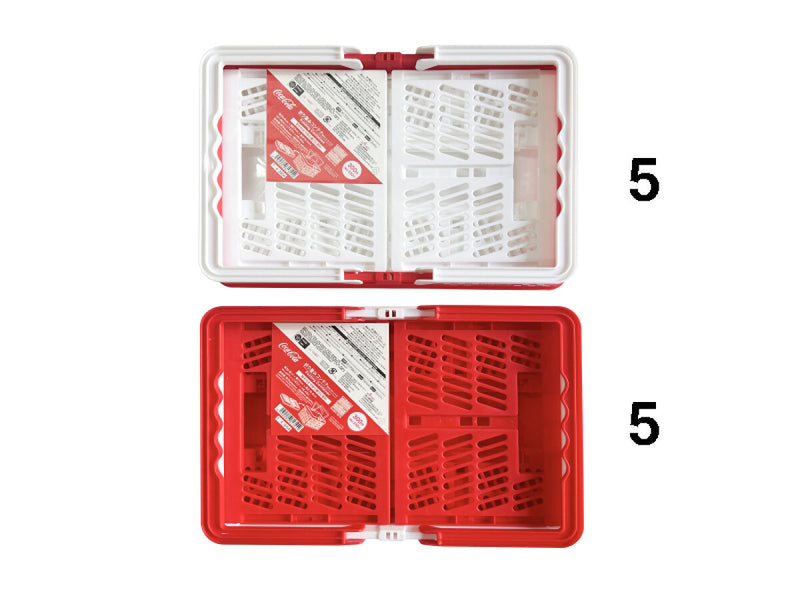 折り畳みコンテナ、取手付（コカ・コーラ、ＳＳＣＦ、Ａ）