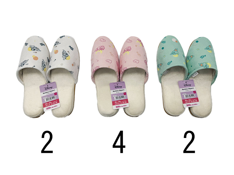 吊リ込みスリッパ（ディズニークラシックキャラクター）２２ｃｍー２４ｃｍ