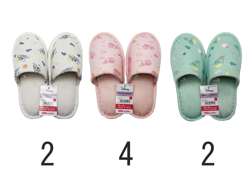 外縫いスリッパ（ディズニークラシックキャラクター）２２ｃｍ―２４ｃｍ