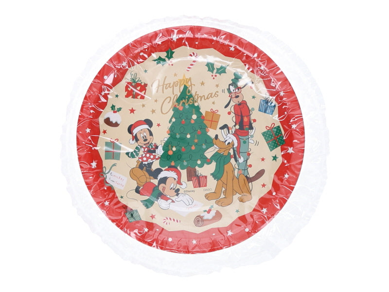 ぺーパープレート、６枚、ＣＨＣＦ（ミッキー＆フレンズ）
