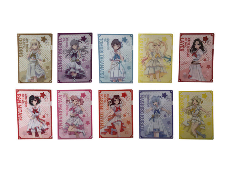 バンドリクリアファイル3点からです！ バンドリ！ ガールズバンドパーティ！ クリアファイル 2025年キー