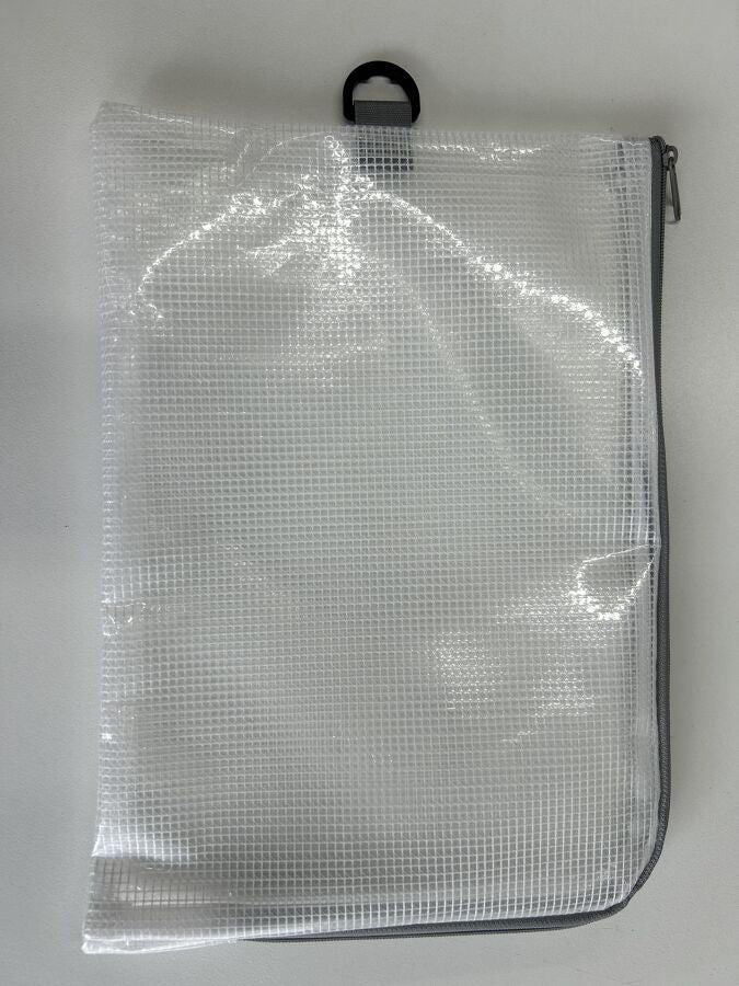 ＰＥＶＡポーチ（Ｂ５、Ｄカン付、Ｌ型ファスナー）