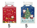 底マチハンドルバッグ（クリスマス、４枚）３５ｃｍ×２５ｃｍ×８ｃｍ