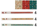 包装紙（クリスマス、クラフト、Ｂ）７０ｃｍ×１５０ｃｍ