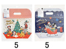 底マチジップハンドルバッグ、３枚、ＣＨＣＦ（ミッキー＆フレンズ）２１ｃｍ×２０ｃｍ×７ｃｍ