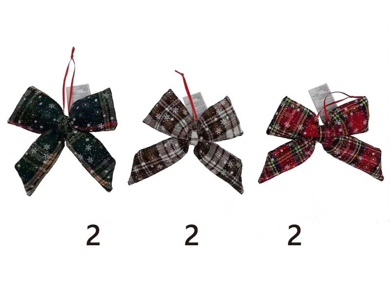 ファブリックリボンオーナメント