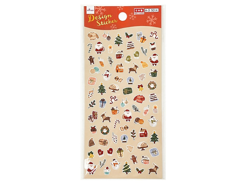 シール（クリスマス、モチーフ・ミニ）