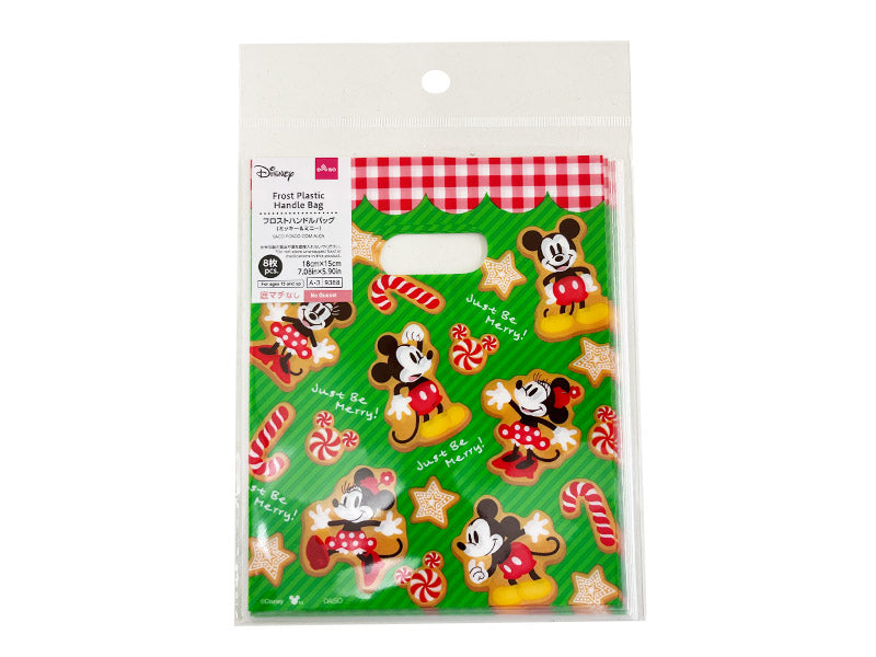 フロストハンドルバッグ、８枚、ＣＨＣＦ（ミッキー＆ミニー）