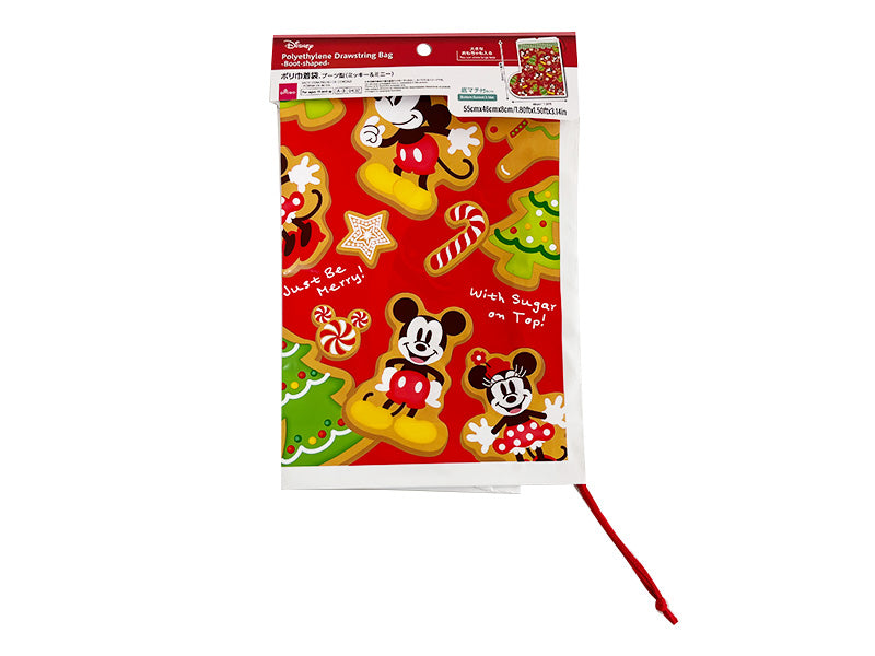 ポリ巾着袋、ブーツ型、ＣＨＣＦ（ミッキー＆ミニー）