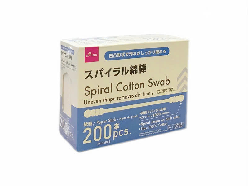 スパイラル綿棒（２００本）