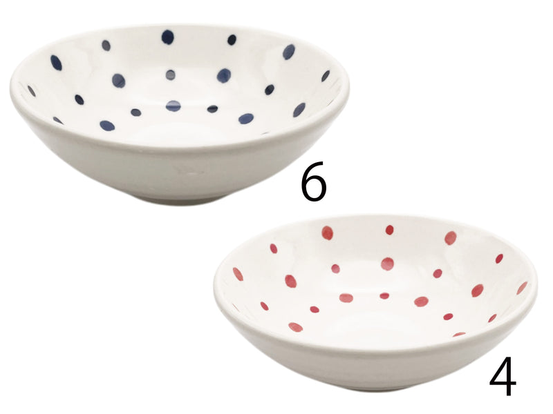 浅鉢（とび水玉）１０ｃｍ