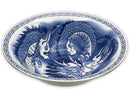 ラーメンどんぶり（龍、青）２０ｃｍ