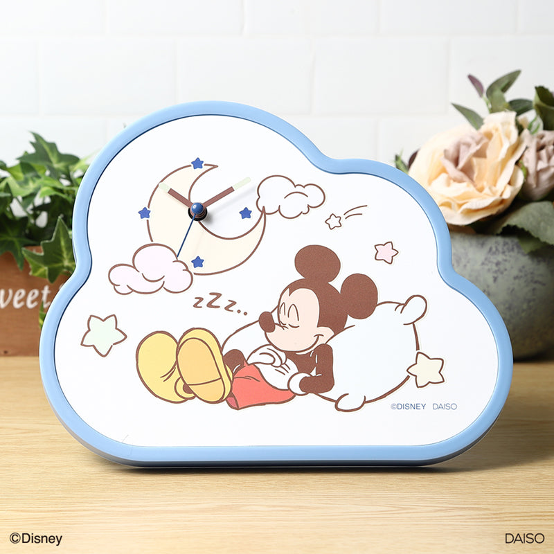 ダイカット置き掛け兼用時計（ミッキーマウス）ＤＣ９なし