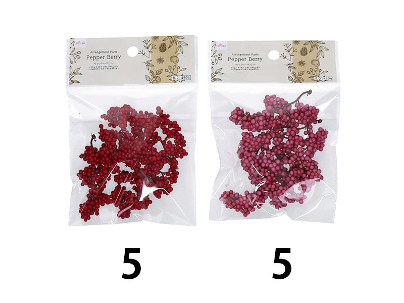 アレンジパーツ（ペッパーベリー、レッド・ピンク）