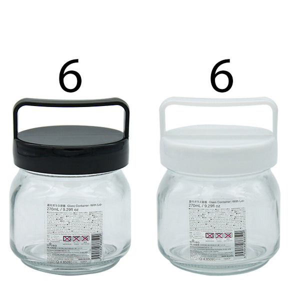 蓋付ガラス容器270mL -100均 通販 ダイソーオンラインショップ