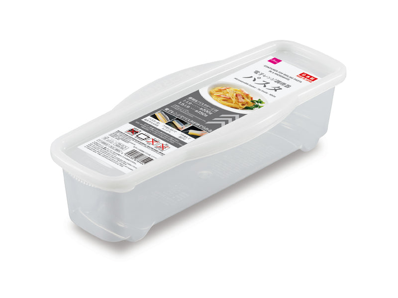 電子レンジ調理器（パスタ用、ホワイト）なし