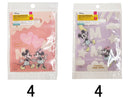 底マチジップハンドルバッグ、４枚（ミッキー＆ミニー）１３ｃｍ×１７ｃｍ×５ｃｍ