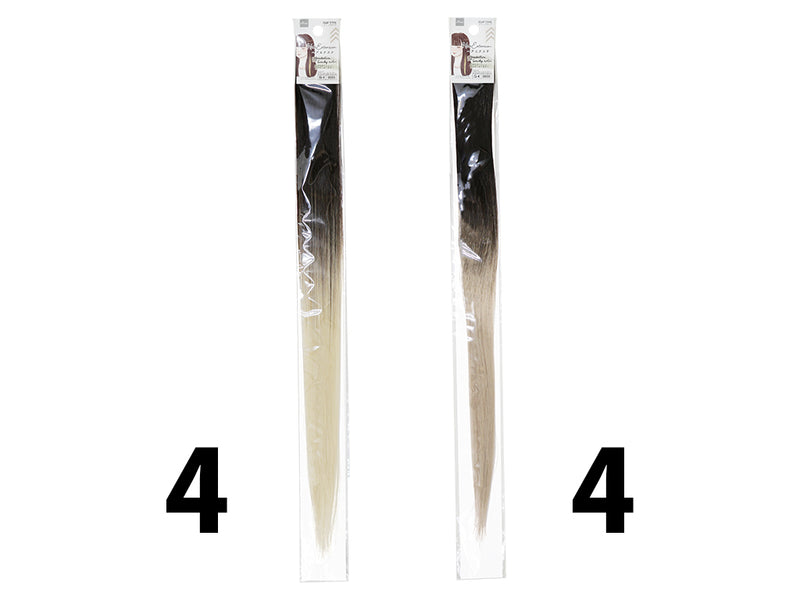 ヘアエクステ（グラデーション、スモーキーカラー）