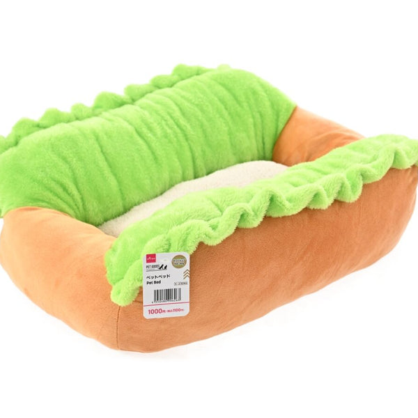 ペットベッド（ホットドッグ）55cmx45cmx18cm -100均