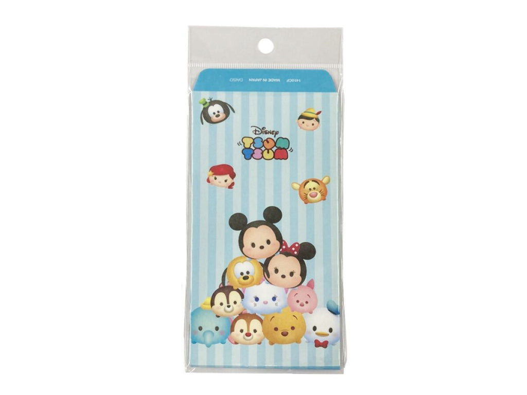 100円ショップのぽーち 万型ポチ袋（ディズニーツムツム）なし×5枚入 -100均 通販 ダイソー